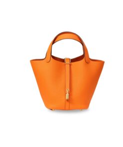 Hermes Picotin Lock 18 Bag Orange For Women 7.1in/18cm