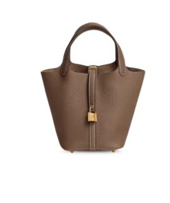Hermes Picotin Lock 18 Bag Brown For Women 7.1in/18cm H056289CC18