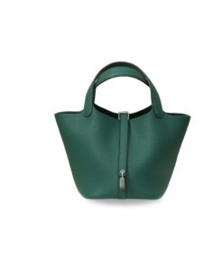 Hermes Picotin Lock 18 Bag Peacock Green For Women 7.1in/18cm