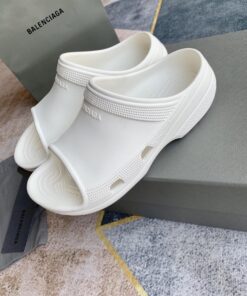 BALENCIAGA Crocs Sandal in White