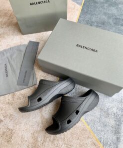BALENCIAGA Crocs Sandal in Black