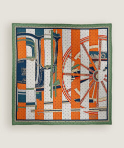 Hermes La Berline Bayadere scarf
