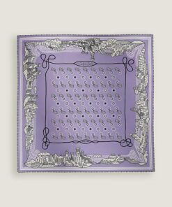 Hermes The Canyons Stars bandana scarf