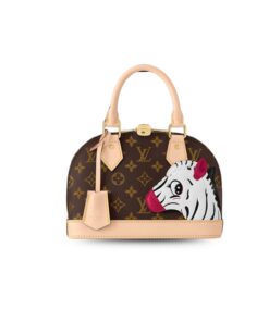 Louis Vuitton Alma BB Handbag Brown For Women M47201 9.3in/23.5cm