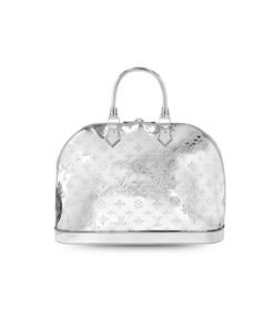 Louis Vuitton Alma GM Monogram Miroir Handbag Silver For Women 15.4in/39cm M11835