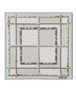 LV Dandy Monogram Silk Square scarf
