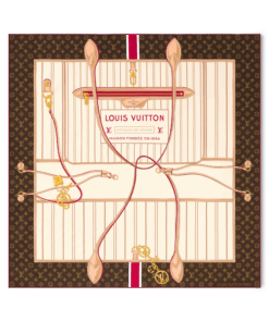 LV My Neverfull Square 90 scarf
