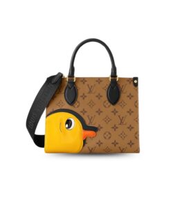 Louis Vuitton OnTheGo PM Monogram Reverse Brown For Women M47199 25cm/9.8inch