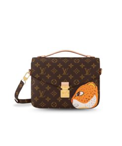 Louis Vuitton Pochette Metis Handbag Brown For Women M47203 9.8inch/25cm