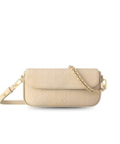 Louis Vuitton Wallet On Chain Ivy Beige For Women 9.3in/24cm M14714