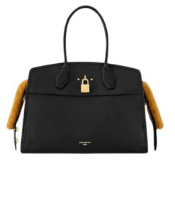 Louis Vuitton City Steamer Soft GM Black For Women 35cm/13.8in - M12556