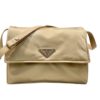 Prada Medium Padded Shoulder Bag In Beige For Women 11.8in/ 30cm