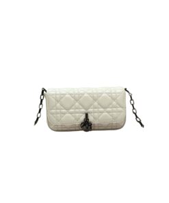 Dior Mini Miss Dior Bag White/ Black For Women 7 in/ 18.5cm