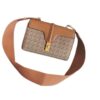 Celine Mini Soft 16 in Smooth Multicolor And Brown For Women 7in/18cm