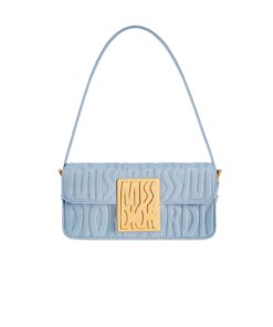 Miss Dior Flap Bag Pale Blue For Women 22cm/8.5in - M2610UBOS_M23B