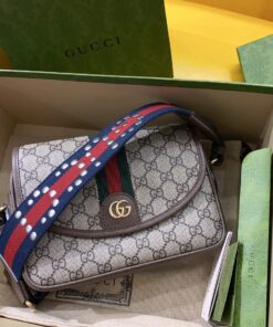 Gucci Ophidia GG Small Shoulder Bag Beige For Women, Women's Bags 9.1in/23cm GG 722117 FAAX3 9789
