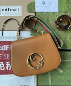 Gucci Blondie Mini Bag Brown For Women, Women's Bags 11.4in/29cm GG