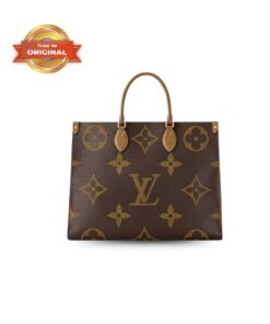 [True-to-ORIGINAL] Louis Vuitton OnTheGo GM Tote Bag Monogram Canvas Brown For Women 41cm/16.1in M45320