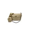 Prada Re-Nylon Shoulder Bag In Beige For Women 8.6in/ 22cm