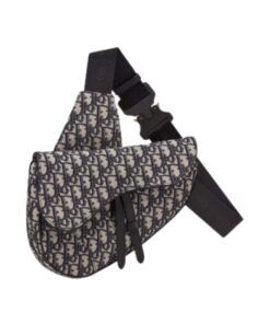 Dior Saddle Bag Blue For Women 10in/26cm 1ADPO093YKY_H28E