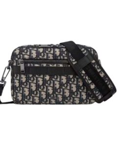 Dior Safari Messenger Bag Black For Women 8.5in/22cm 1ESPO206YKY_H27E