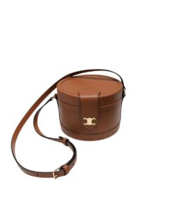 Celine Shocket Bag Brown For Women 6.7in/17cm