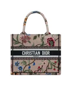 Dior Small Dior Tote Bag Beige For Women 10.5in/ 26.5cm M1265ZEAU_M912
