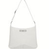 Balenciaga Small Hobo Bag Embossed White For Women 9in/23 cm