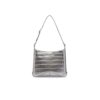 Balenciaga Small Hobo Bag Metalic Sliver Tone For Women 9in/23 cm