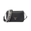 Prada Small Shoulder Bag In Black For Women 9in/ 23cm 1BD314_2DKV_F0002_V_3OO