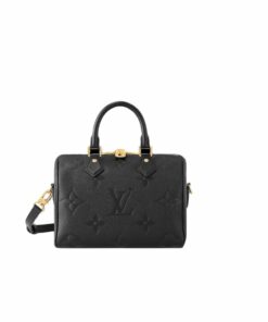 Louis Vuitton Speedy Bandouliere 25 Bag Black For Women 9.8n/25cm M58951