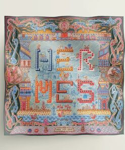 Hermes Super Silk Quest scarf 90