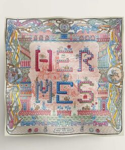 Hermes Super Silk Quest Silk Scarf