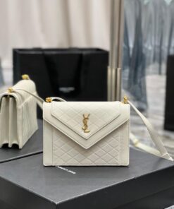 Saint Laurent Gaby Mini Satchel White For Women, Women's Bags 7.9in/20cm YSL 6855741EL079207
