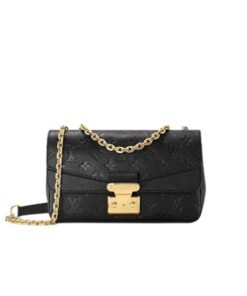 Louis Vuitton Marceau Black Leather Bag M46200
