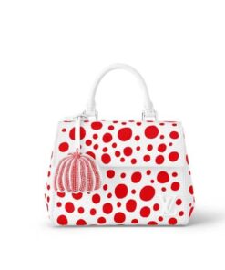 Louis Vuitton Lv X Yk Cluny Mini White And Red 25Cm M21722