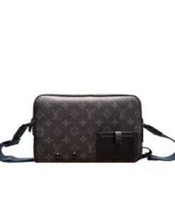 Louis Vuitton Alpha Messenger Monogram Black 27Cm
