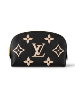 Louis Vuitton Cosmetic Pouch Pm Black 17Cm M59086