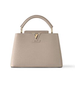 Louis Vuitton Capucines Bb Bag Beige 27Cm M94634