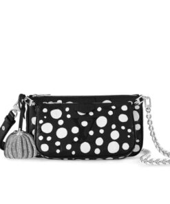 Louis Vuitton Lv X Yk Multi Pochette Accessories Black M46410