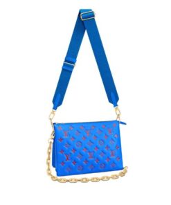Louis Vuitton Coussin Blue Red 26Cm