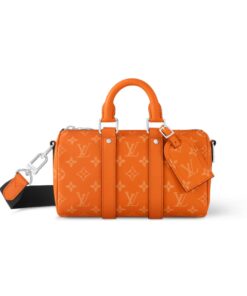 Louis Vuitton Keepall Bandouliere 25 Tangerine 25Cm M31044