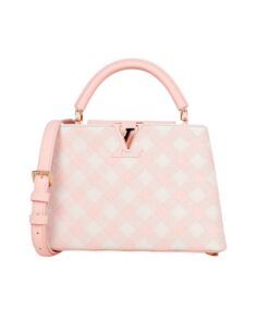 Louis Vuitton Capucines Bb Pink 27Cm M20717