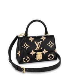 Louis Vuitton Madeleine Bb Black And Beige 24Cm M45978