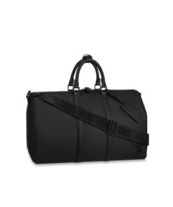 Louis Vuitton Keepall Bandouliere 50 Black M21420