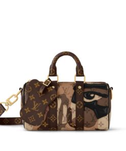 Louis Vuitton Keepall Bandouliere 25 Brown 25Cm M46678