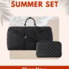 Summer Set Louis Vuitton: Keepall Bandoulière 55 Bag + Toilet Pouch GM